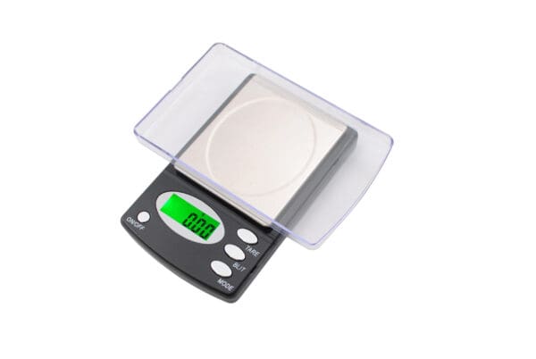 A VAY150 Digital Pocket Scale on a white background.