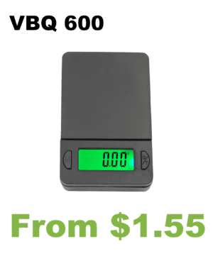 The VBQ600 Ultra-durable MINI scale is displayed on a white background.