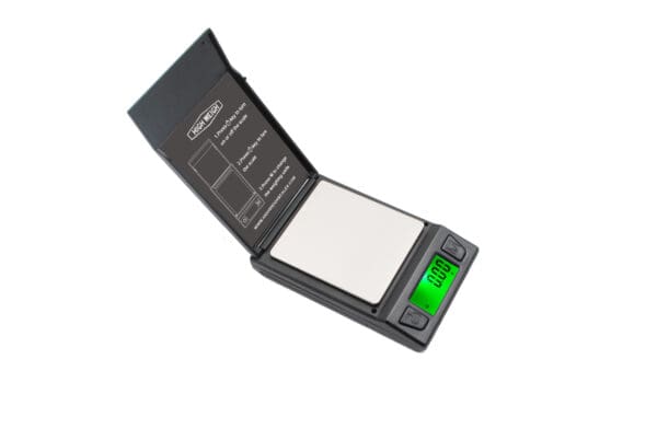 The VBX 100 Digital Pocket Scale on a white background.