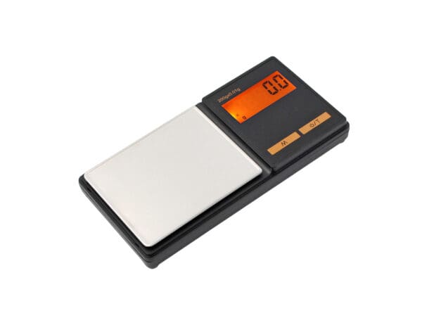 A VLT 1000 Classic Digital Pocket Scale on a white background.