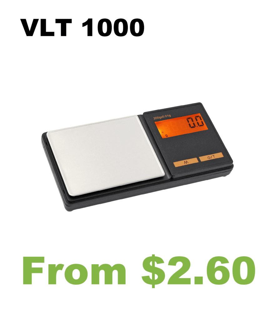 VLT 1000 Classic Digital Pocket Scale.