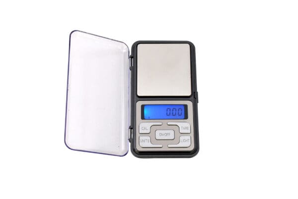 A VNZ 150 Cellphone Styled Digital Pocket Scale on a white background.