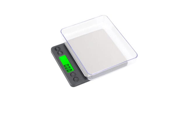 A VTI 1000 Classic Digital Pocket Scale on a white background.