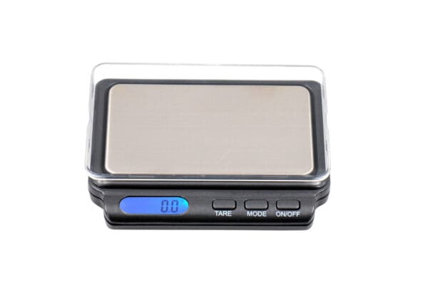 A VTN150 Digital Pocket Scale on a white background.