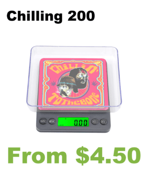 Sentence with the replaced product name: Chillin 200 Digital Pocket Scale from $45.