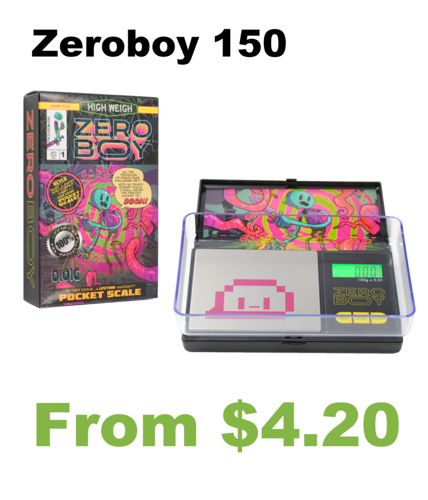 ZERO BOY 150 Digital Pocket Scale - from $40 to $50.